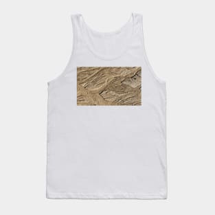 Abstract Sand Texture Pattern Tank Top